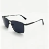 Trendy street style men's metal square frame sunglasses, business driving outdoor sunglasses, outdoor fishing sunshade glasses in stock Item Picture